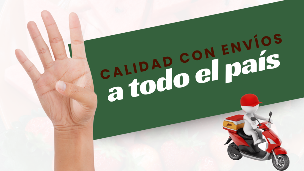 🚚 Calidad con envíos a todo el país